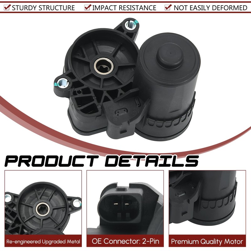 PTNHZ Rear Left Parking Brake Actuator Motor Compatible For Jaguar