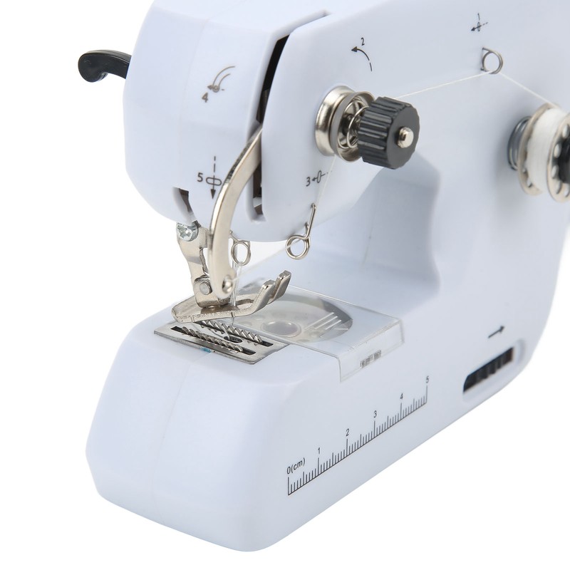 Handheld Sewing Machine Portable Electric Dual Line Sewing Machine with