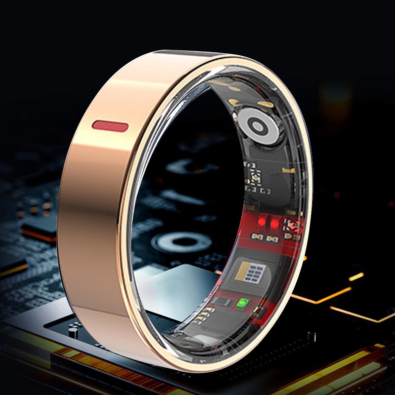 XUMIUZIY Smart Ring for Men Women, Fitness Tracker Ring with
