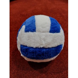 Plush Volleyball (Royal Blue & White)