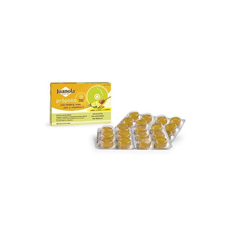 Juanola Propolis Hedera Miel 24 Pastil
