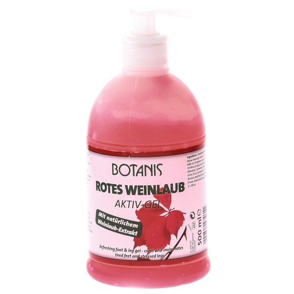 BOTANIS Red Vine Leaves Active Gel for Pumping, 500 ml,