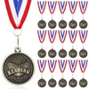 Loetere Reading Book Medals 2'' Gold Reading Award Medals with