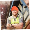 Hohopeti Adjustable Safety Trucker Hat Breathable Protection Cap for Outdoor