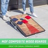 GoSports 3 x 2 ft Rustic Design Cornhole Game Set