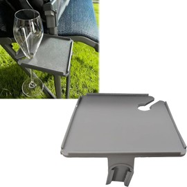 Camping Chair Side Table Compatible with Yeti Trailhead Camp Chair, Right-Side Mount Tray for Drinks, Snacks, Lightweight Outdoor Accessory