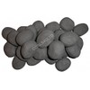 30 Gas Fire Replacement Ceramic Pebbles Replacements/Bio Fuels/Ceramic/Boxed (BEIGE WHITE