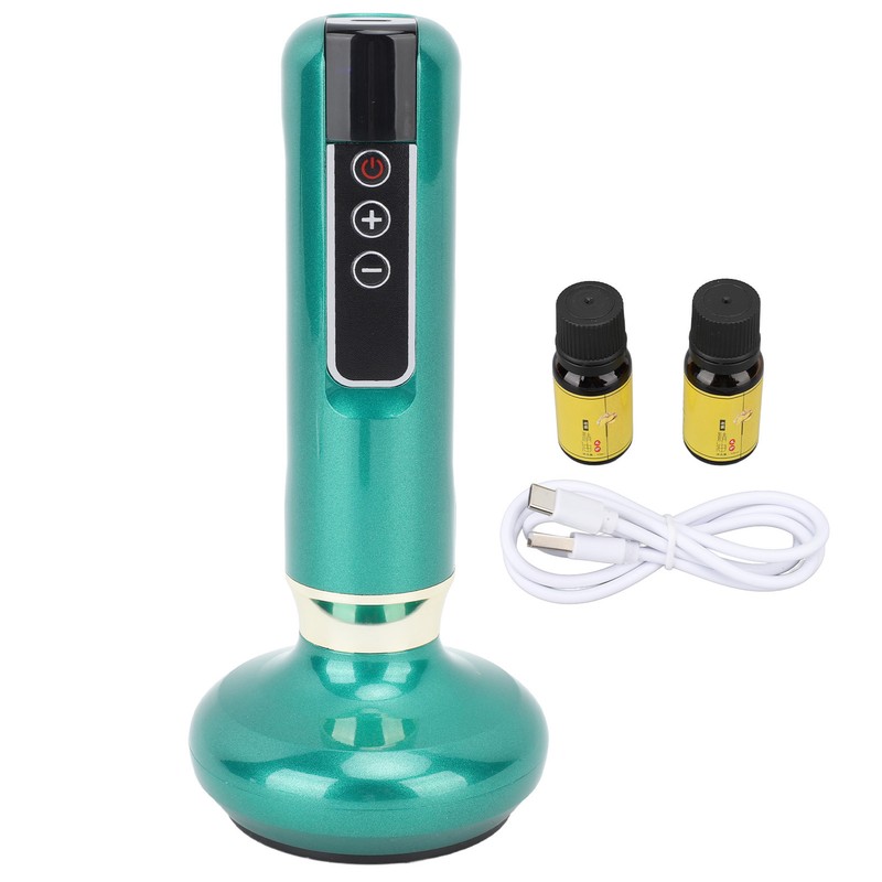 Electronic Cupping Set LED Display Bian Stone 6 Gears Rechargeable