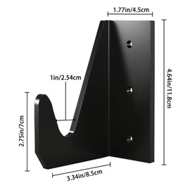 GLGFFZZ Floor Jack Stand Rack Wall Mount Organizer Brackets Garage Tool Hangers Jack Stands Holder Storage Rack Mount Trailer Jack Stand