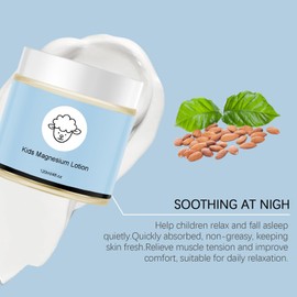 RWSEFK Magnesium Lotion for Kids, Magnesium Lotion For Sleep, Topical Magnesium Cream Helps Stay Calm at Bedtime and During The Night,Supporting Relaxed Mood (Pack of 3)