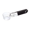 PEARL METAL Softia Possible Measuring Spoon, Black C-3699