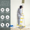 TOOLITIN 3 Step Ladder, Folding Step Stool with Wide Anti-Slip