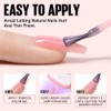 TOMICCA UV Nagellack Rose, 8ml Gel Nagellack, UV LED Soak