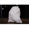 COTTON SINGLE DRAWSTRING MUSLIN BAGS 6"x10" (natural color)-Set of 100