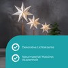 EGLO Table Lamp with Poinsettia, Decorative Star Illuminated Made of