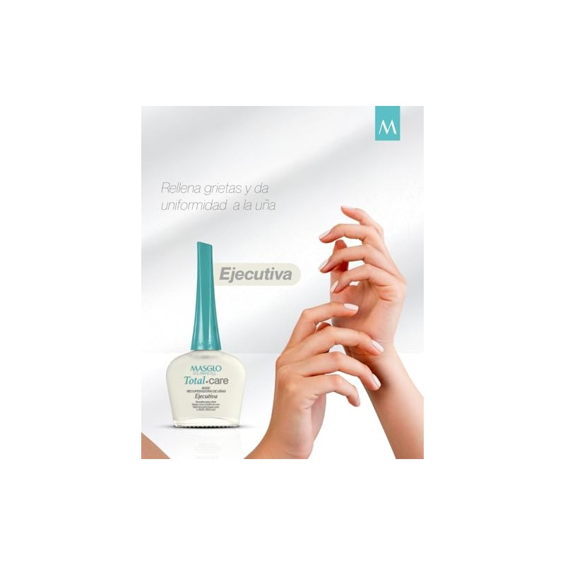 Base Masglo Clinical Recuperadora de U?as Maltratadas Tono Ejecutiva 13.ml-esmalte