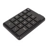 Bluetooth 5.1 Numeric Keypad 19 Keys Ergonomic Number Pads Battery
