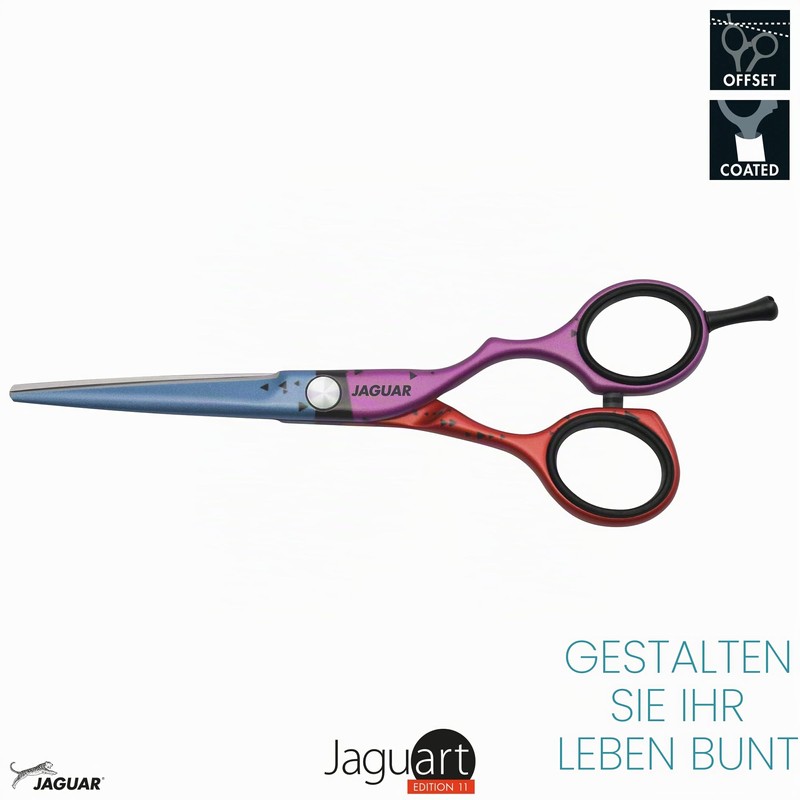 JAGUAR Haarschere JaguART FOCUS ON 5.5" | ergonomische Griffstellung
