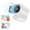 Rechargeable Clip-On Personal Fan for Cars – 199-Speed Airflow with