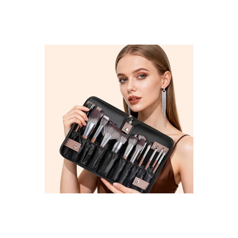 DUcare - Juego de 22 brochas de maquillaje profesionales con