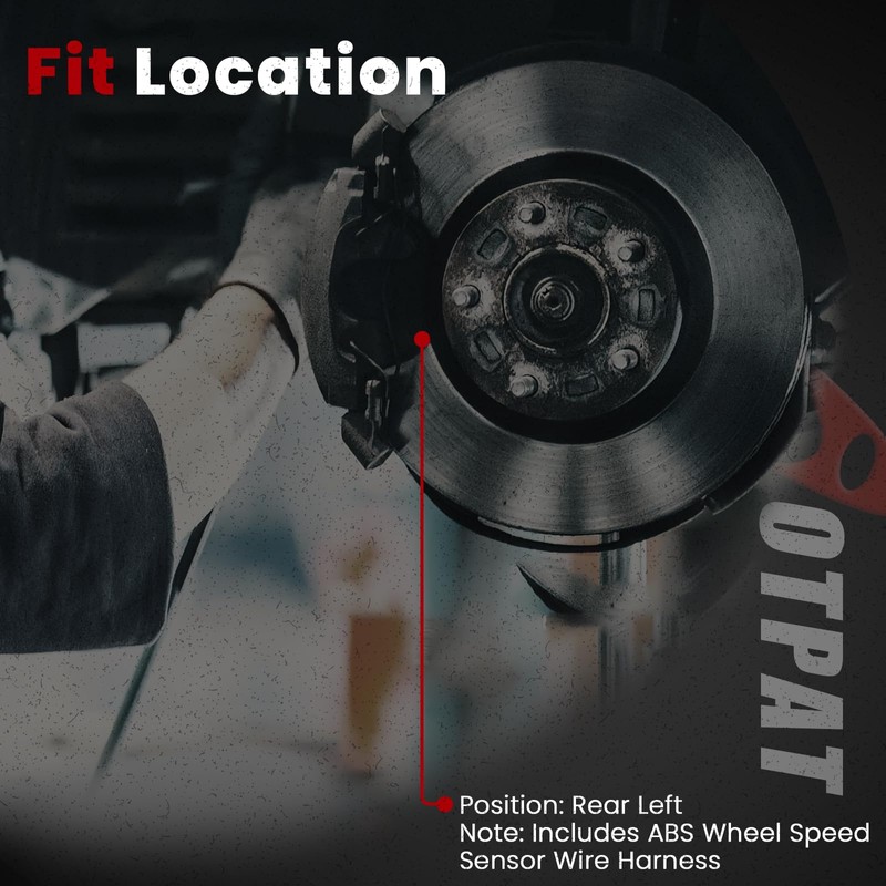 AOTPAT Rear Left ABS Wheel Speed Sensor for:-Toyota Venza Base