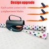Wrapping Paper Cutter,Christmas Gift Wrapping Paper Roll Cutter with 3
