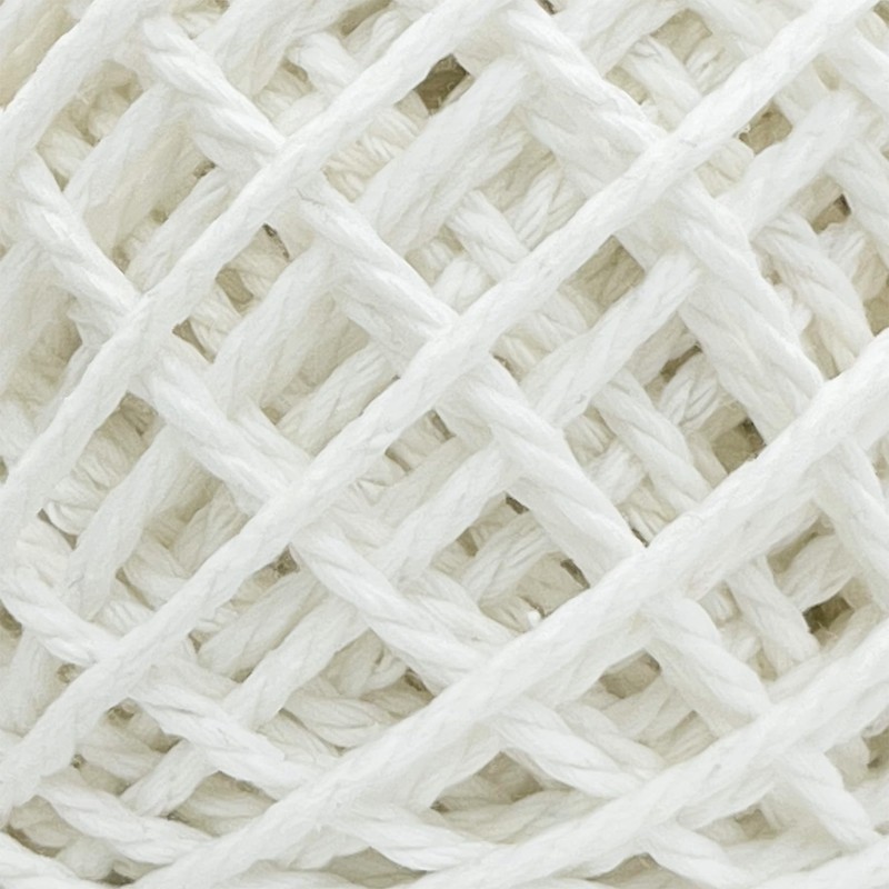 MAKRAMA Cuerda de Algodón 2mm Macramé Kit 3pz 300gr (Aquamarine)