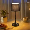 GGOYING Set of 2 Rechargeable Cordless LED Table Lamps, 4-Level
