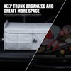 LIBZAKI Car Trunk Storage Organizer, Multi Compartment Collapsible Trunk Storage