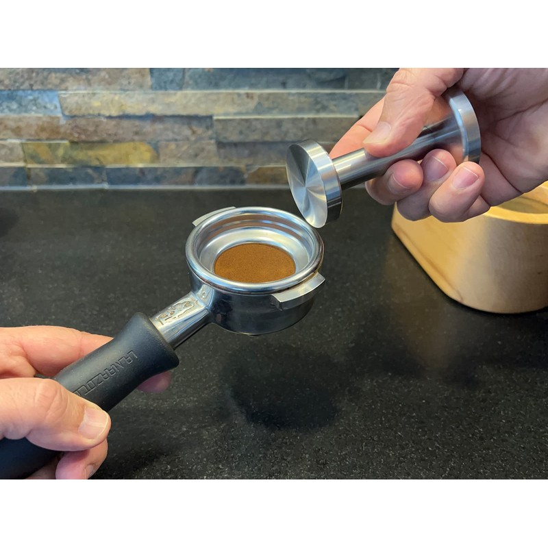 scarlet espresso Tamper "LM1 DUO" 41 and 58/58.5 mm inox