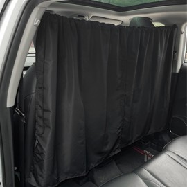 Mellbo Car Curtains, Car Curtains, Sleeping in the Car, Light Blocking, Adjustable Length, UV Protection, Fixed String Included, Blindfold, Polyester, 27.6 x 31.5 inches (70 x 80 cm), Set of 2