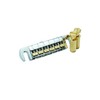 Guyker Guitar Wraparound Bridge Adjustable Stoptail with Brass Saddles &