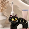 Soporte Para Cepillos De Dientes Con Forma De Gato,