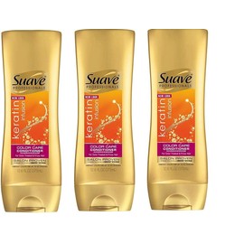 Suave Professionals Keratin Infusion Color Care Conditioner 12.60 oz (Pack of 6)