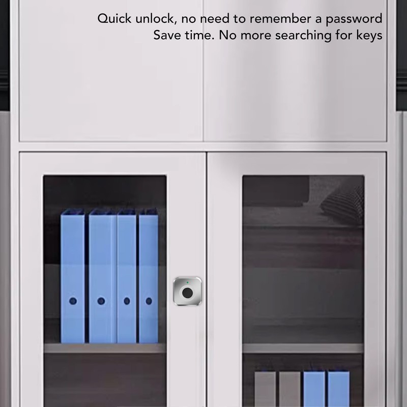 Fingerprint Cabinet Lock Keyless Electronic Smart Biometric Cabinet Lock For