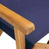 Benicabaly Comfortable Seating Solution with Folding Director's Chairs, Solid Acacia