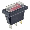 3-Pin Rocker Switch Illuminated at 230V 15A with Waterproof Cover