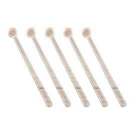 30 Pieces 250 Milligram Mini Measuring Spoons Micro 1/20 Teaspoon Micro Scoops Mini Scoops Measuring Spoons Tiny Scoops for Measuring Cosmetics Powders Seasoning, Translucent