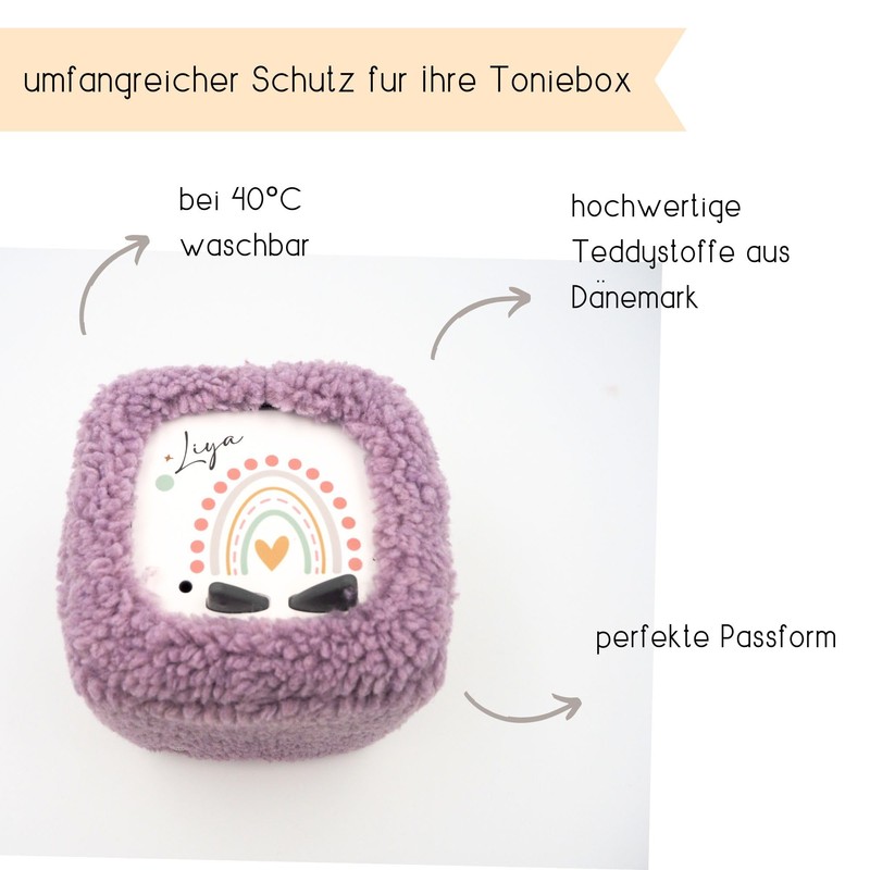 Milaboo® High-Quality Teddy Cover for Toniebox - Handmade in Germany,