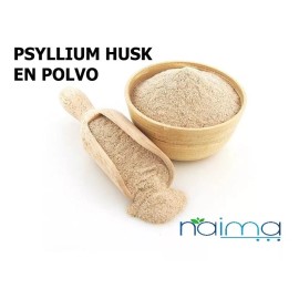 Naíma Psyllium Hulk Plantago Zaragatona Cascarilla Polvo 1 Kilo