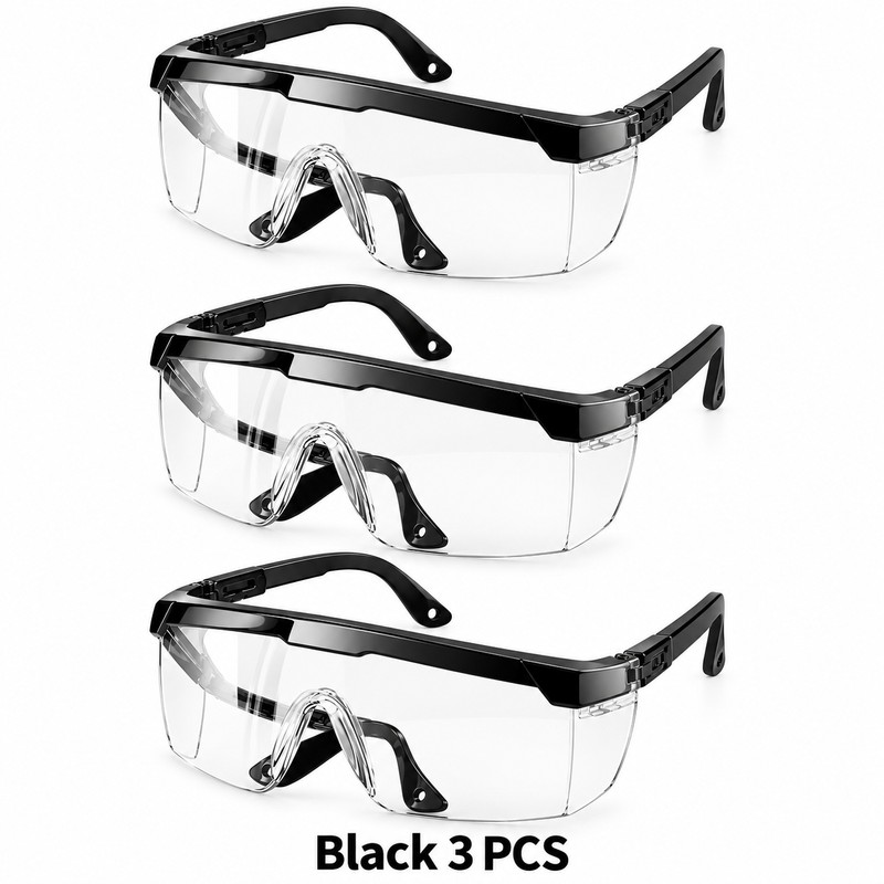 Protective Safety Glasses for Work & Cycling – Anti-Splash, Windproof