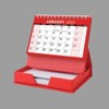 UKDD® Desktop Month to View Calendar Tear Off and Memo