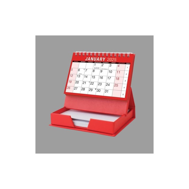 UKDD® Desktop Month to View Calendar Tear Off and Memo