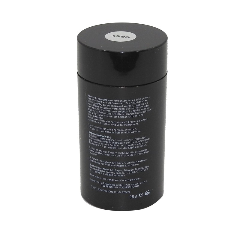Lalabs Hair Thick HairPro, Grey Color, 1 Piece