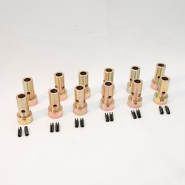 6 PAIR! Cat 1 Quick Hitch Adapter Bushings, Category I, Tooltuff, Bushing Set