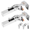 2pack Drawer Front Installation Clamps Stainless Steel Drawer Fixing Clamp