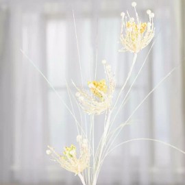 Factory Direct Craft Decorative Iridescent White Glitter Starburst Spray | for Indoor Decor