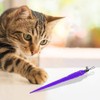 Chaslean Feather Toy, Cat Toy, Natural Bird's Feathers, Includes Bell,