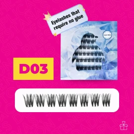 Extensiones De Pestañas Gollee No Necesitan Pegamento Lashes