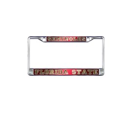 Florida State University Seminoles Mirror Domed License Plate Frame